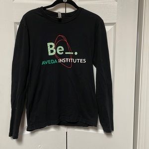 Aveda lady students t-shirts in black. The long sleeve & 2 Short sleeve